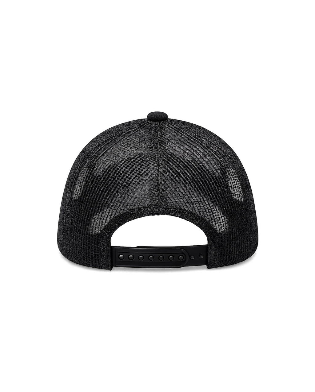Trucker Cap | Grey & Black Adjustable Mesh Cap for Custom Patches