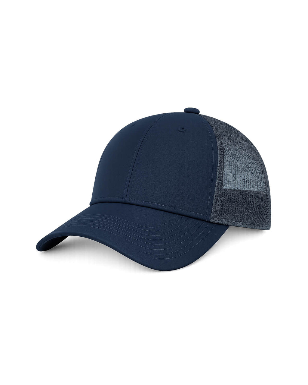Trucker Cap | Navy Blue Adjustable Mesh Cap for Custom Patches